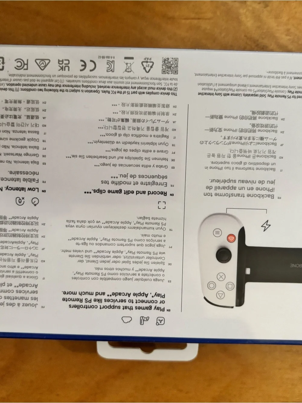 PS Remote Play Mobile Game Controller - White